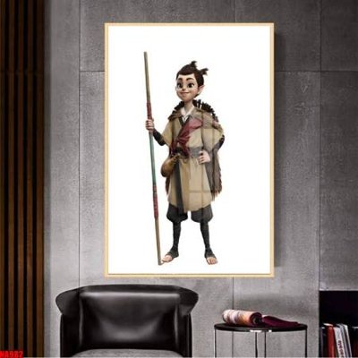 File gốc File in tranh natra ma đồng giáng thế NA982 (in ấn) màu sắc trung thực