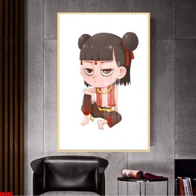 Ảnh gốc File in tranh natra ma đồng giáng thế NA995 (độ nét cao) in mica