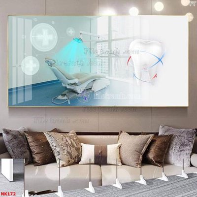 File tranh File gốc tranh in nha khoa NK172 (file gốc) chủ đề phong thủy