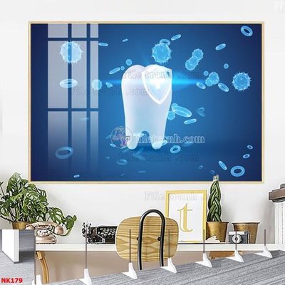 File in lụa File gốc tranh in nha khoa NK179 (chất lượng cao) File gốc tranh in nha khoa NK179
