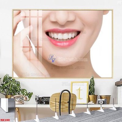 File PSD File gốc tranh in nha khoa NK190 (gốc) cho in quảng cáo