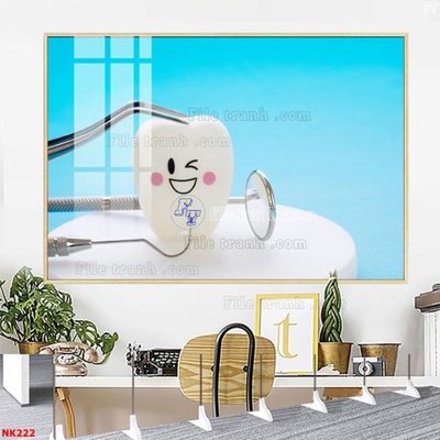 File gốc File gốc tranh in nha khoa NK222 (phong cách) cổ điển