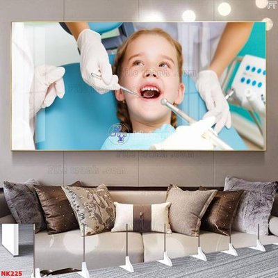File tranh PSD File gốc tranh in nha khoa NK225 chất lượng cao