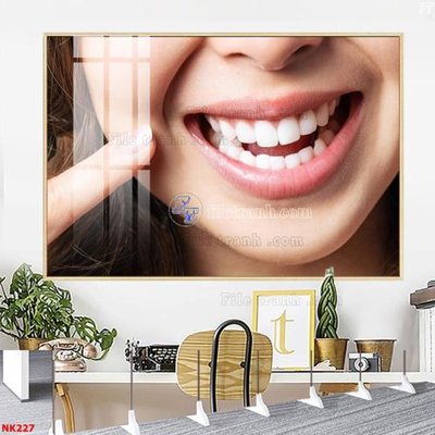 File PSD File gốc tranh in nha khoa NK227 (gốc) cho in quảng cáo