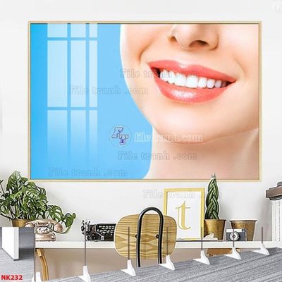File in ấn File gốc tranh in nha khoa NK232 chuyên nghiệp