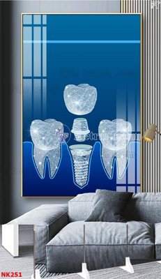 File gốc File gốc tranh in nha khoa NK251 (thiết kế) cho in ấn