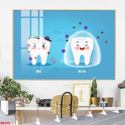 File gốc File gốc tranh in nha khoa NK275 (trang trí) cho phòng khách