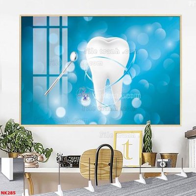 File in trần File gốc tranh in nha khoa NK285 (bản gốc) trời sao