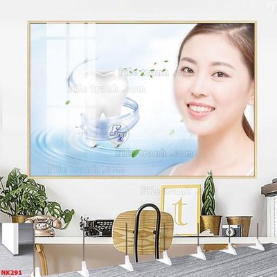 File tranh ảnh gốc File gốc tranh in nha khoa NK291 dùng cho in khổ lớn