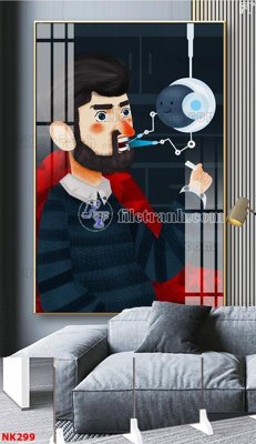 File PSD File gốc tranh in nha khoa NK299 (bản gốc) đã tách nền