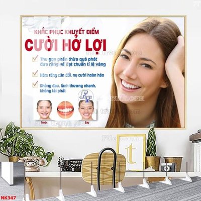 File gốc File gốc tranh in nha khoa NK347 (phong cách) cổ điển