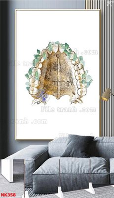 File tranh File gốc tranh in nha khoa NK358 (ảnh gốc) sắc nét hoàn hảo