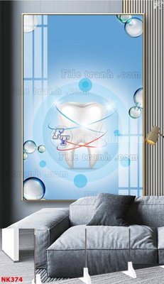 Tải file gốc File gốc tranh in nha khoa NK374 (bản PSD) còn layer