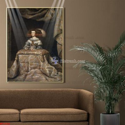 Ảnh gốc Tranh phục hưng nhân vật châu âu NT1044 (độ nét cao) in mica