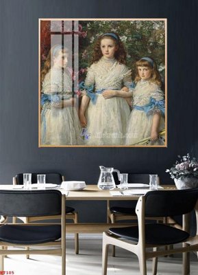 File tranh in mica Tranh phục hưng nhân vật châu âu NT105 (độ phân giải cao)