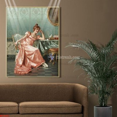 File in trần Tranh phục hưng nhân vật châu âu NT1063 (bản gốc) trời sao