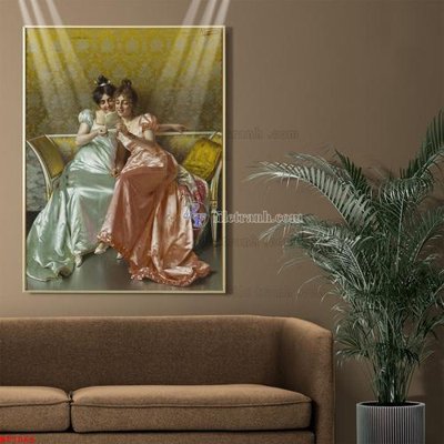 Tải file Tranh phục hưng nhân vật châu âu NT1066 (gốc) in nhanh