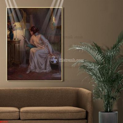 File gốc Tranh phục hưng nhân vật châu âu NT107 (cho in ấn) từ kho Filetranh