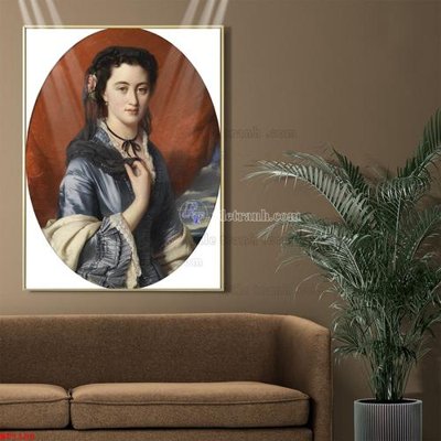 File in lụa Tranh phục hưng nhân vật châu âu NT1100 (tân cổ điển) Tranh phục hưng nhân vật châu âu NT1100