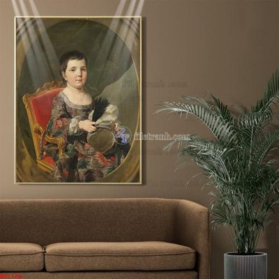 Tải file gốc Tranh phục hưng nhân vật châu âu NT1102 (in khổ lớn) không vỡ