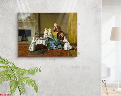 Chi tiết file tranh tráng gương Tranh phục hưng nhân vật châu âu NT1109 (ảnh gốc)