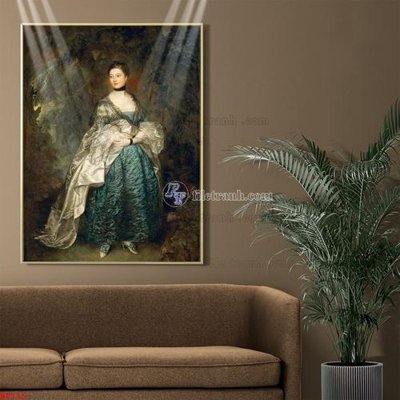 Tải file Tranh phục hưng nhân vật châu âu NT115 (gốc) chủ đề phong thủy