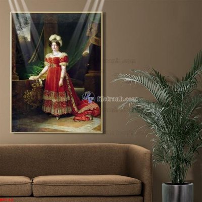 Tải file Tranh phục hưng nhân vật châu âu NT132 (gốc) in nhanh