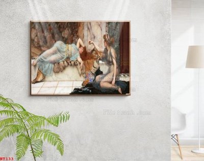 Tải xuống file tranh gốc Tranh phục hưng nhân vật châu âu NT133 (PSD/TIFF)