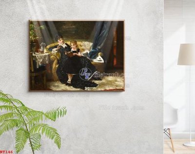 File gốc Tranh phục hưng nhân vật châu âu NT146 (cho in UV) siêu nét