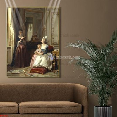 File gốc Tranh phục hưng nhân vật châu âu NT152 (chuẩn CMYK) cho nhà in