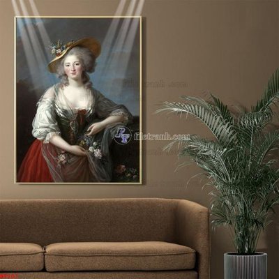 Tải file Tranh phục hưng nhân vật châu âu NT207 (gốc) làm tranh treo tường