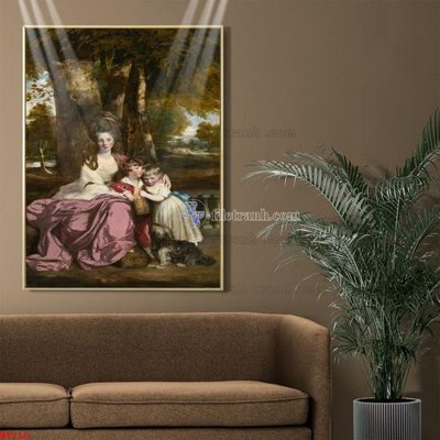 File gốc in ấn Tranh phục hưng nhân vật châu âu NT210 độ phân giải cao