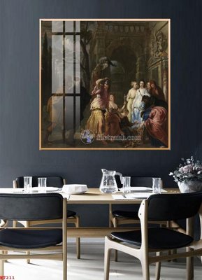 File ảnh Tranh phục hưng nhân vật châu âu NT211 (gốc) in poster