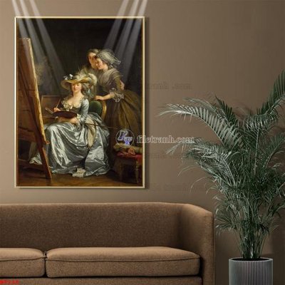 File in trần Tranh phục hưng nhân vật châu âu NT228 (bản gốc) 5D