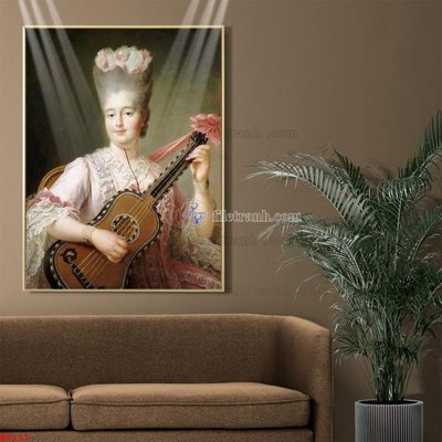 File tranh Tranh phục hưng nhân vật châu âu NT231 (ảnh gốc) in trần 3D