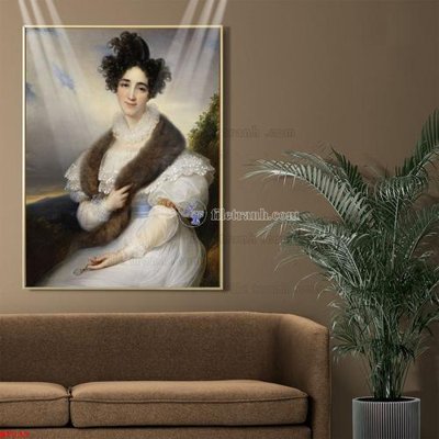 File in ấn Tranh phục hưng nhân vật châu âu NT239 (bản gốc) cao cấp