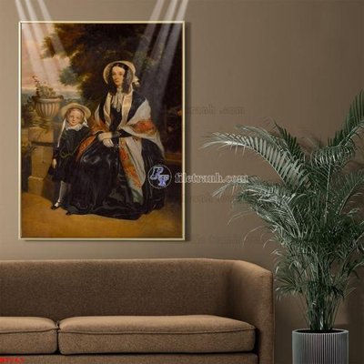 File PSD Tranh phục hưng nhân vật châu âu NT263 (gốc) cho designer