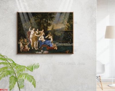 File gốc Tranh phục hưng nhân vật châu âu NT270 (Filetranh.com) Tranh phục hưng nhân vật châu âu NT270