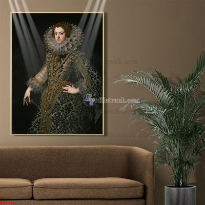 File tranh Tranh phục hưng nhân vật châu âu NT330 (gốc) phong cách tối giản