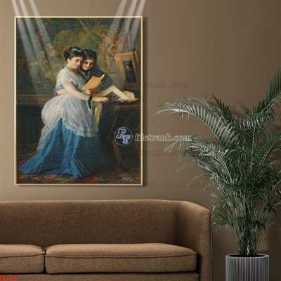 Download file Tranh phục hưng nhân vật châu âu NT367 (chuẩn in) Tranh phục hưng nhân vật châu âu NT367