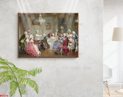 Download file Tranh phục hưng nhân vật châu âu NT376 (chuẩn in) chất lượng cao