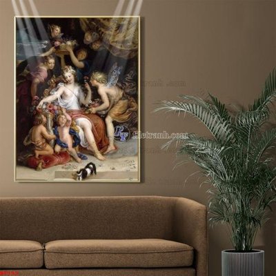 File in trần Tranh phục hưng nhân vật châu âu NT399 (bản gốc) trời sao