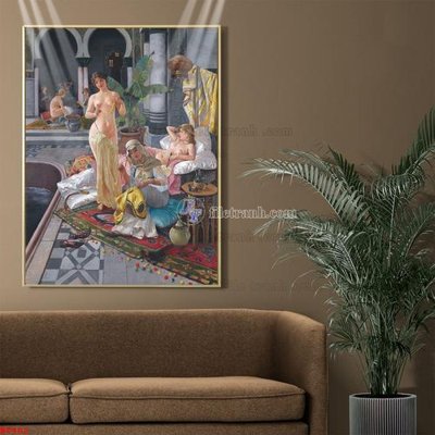 File tranh trang trí Tranh phục hưng nhân vật châu âu NT402 (tải file gốc)