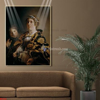 File ảnh Tranh phục hưng nhân vật châu âu NT408 (gốc) in poster