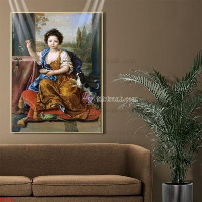 Download file Tranh phục hưng nhân vật châu âu NT429 (gốc) in mica bàn thờ