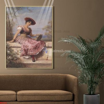 File gốc Tranh phục hưng nhân vật châu âu NT432 (cho in 3D) độc đáo