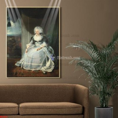 File tranh Tranh phục hưng nhân vật châu âu NT457 (gốc) phong cách tối giản