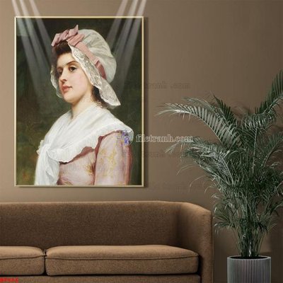 Download file gốc Tranh phục hưng nhân vật châu âu NT486 (in lụa) nghệ thuật