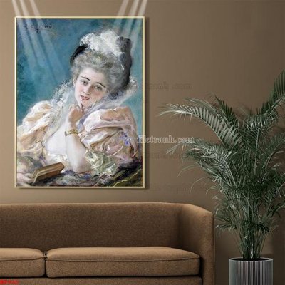 File gốc Tranh phục hưng nhân vật châu âu NT525 (chuẩn CMYK) cho nhà in