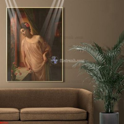 File in ấn Tranh phục hưng nhân vật châu âu NT533 (bản gốc) sắc nét